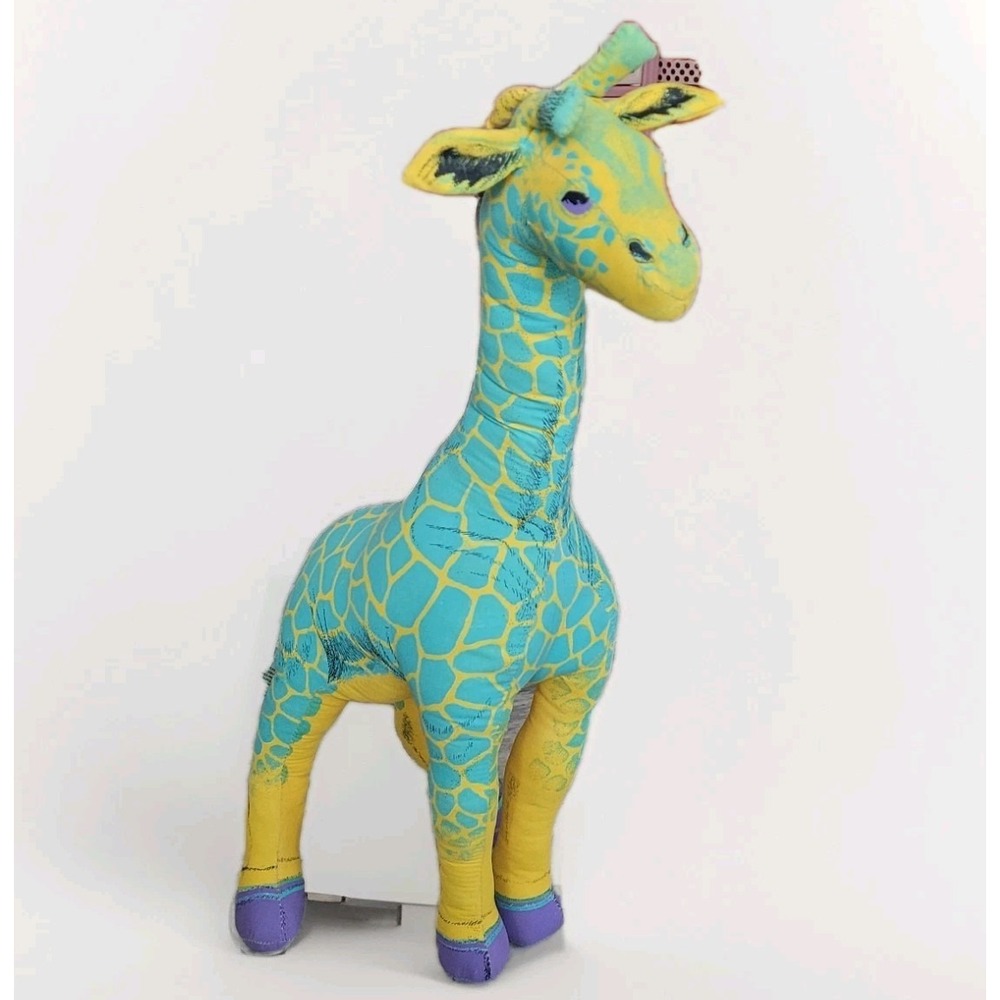 Vintage 1992‎ Applause World Wildlife Fund 20" Giraffe Stuffed Animal Plush Toy